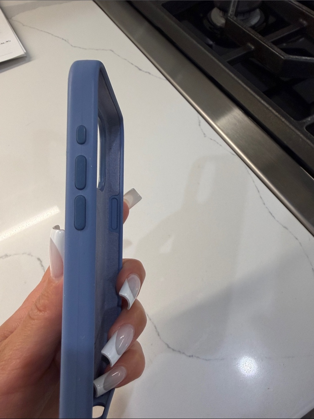 Apple iPhone 15 Pro Silicone Case - winter Blue - Picture 5 of 6